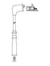 BREMI 708/64 Ignition cable