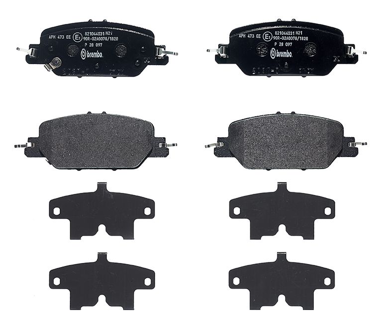 BREMBO P 28 097 Brake pad set, disc brake
