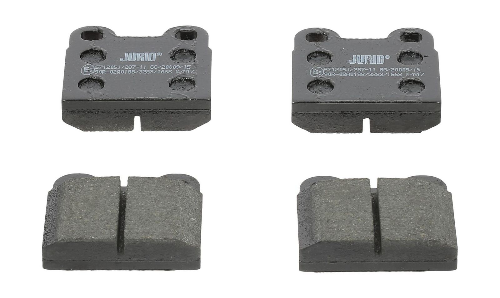 JURID 571205J Brake pad set, disc brake