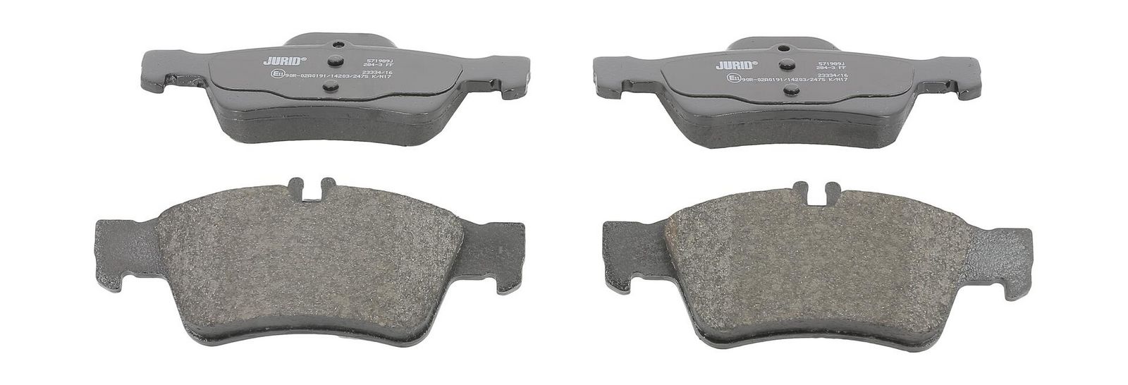 JURID 571989J Brake pad set, disc brake