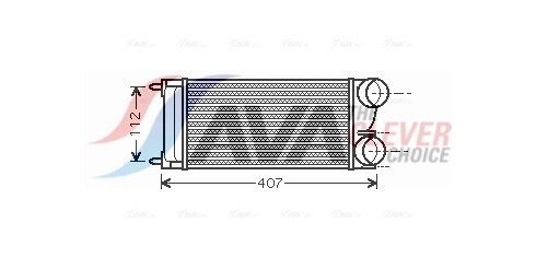AVA CLEVER CHOICE PEA4334 Charge air cooler