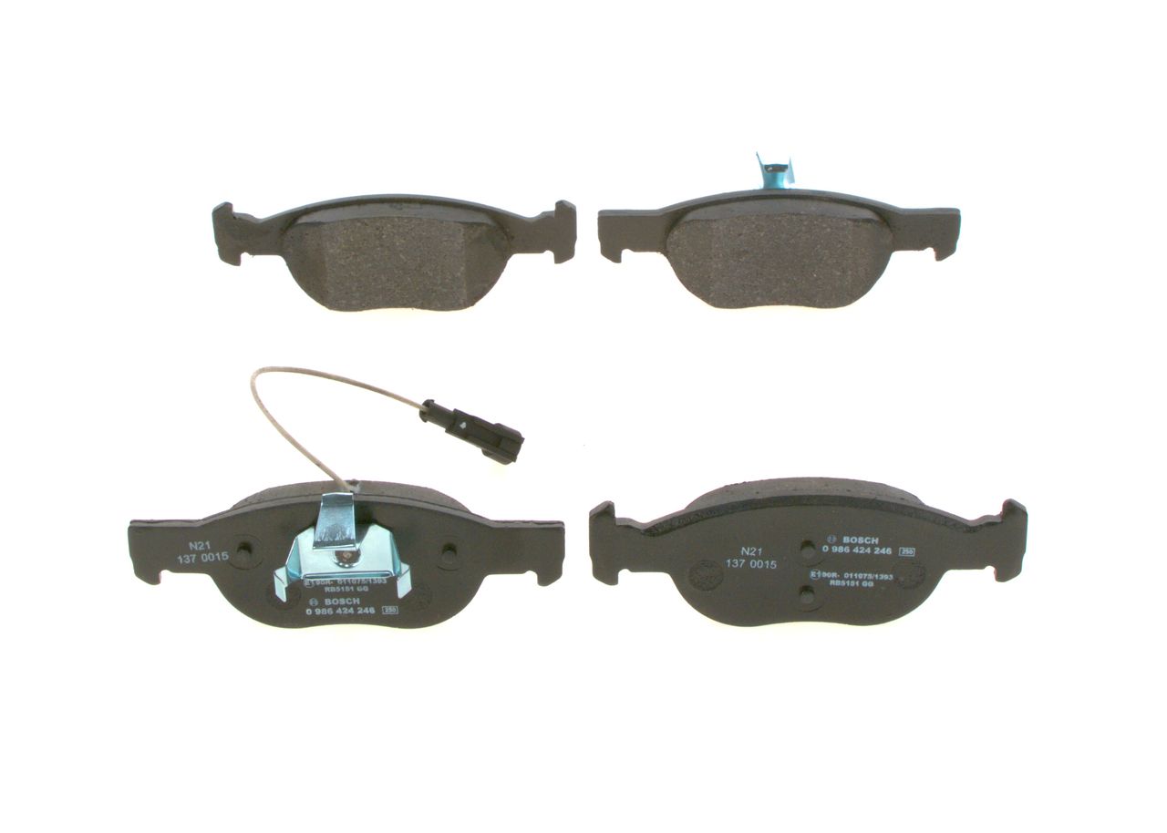 BOSCH 0 986 424 246 Brake pad set, disc brake