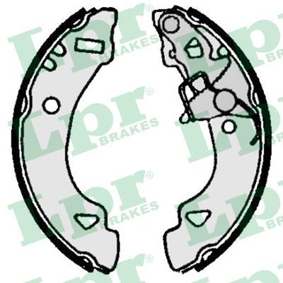 LPR 07060 Brake shoe set