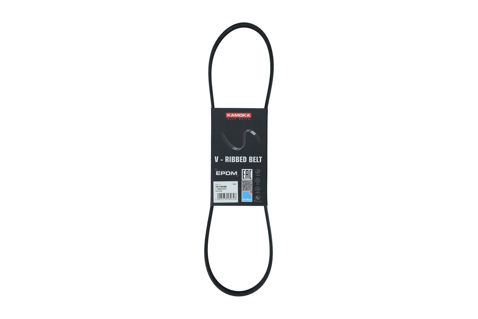 KAMOKA 7014038 V-ribbed belt