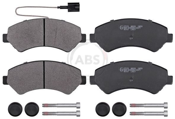 A.B.S. 37576 Brake pad set, disc brake