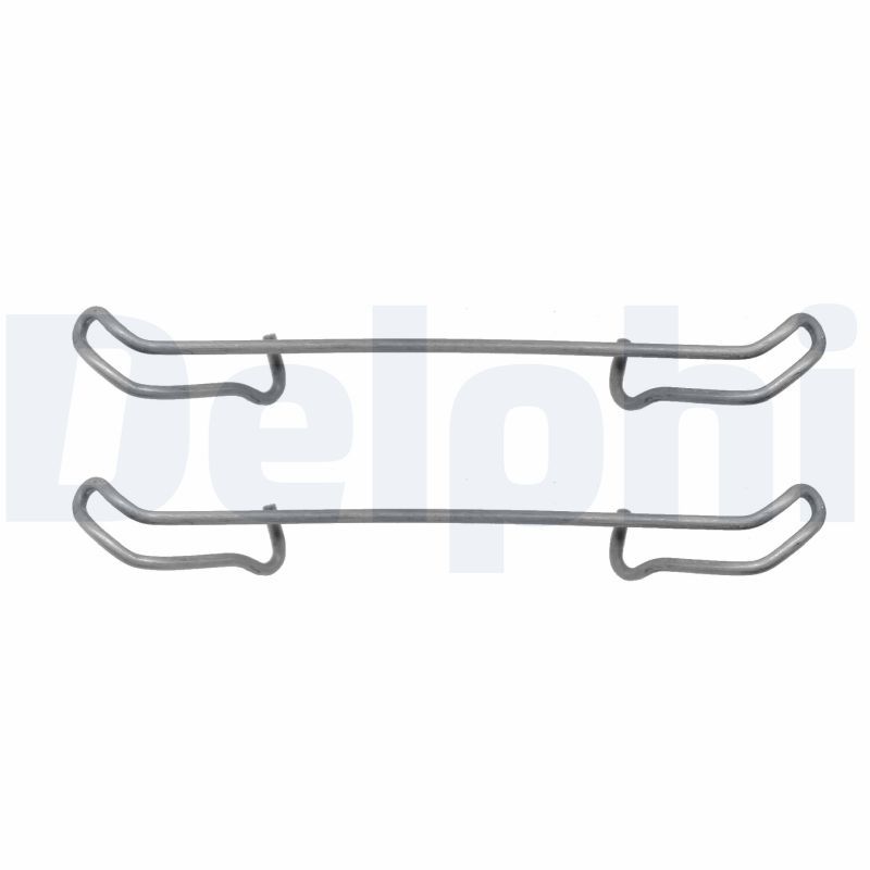 DELPHI LX0076 Priedų komplektas, diskinių stabdžių trinkelės