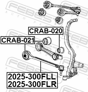 Control/Trailing Arm, wheel suspension-1