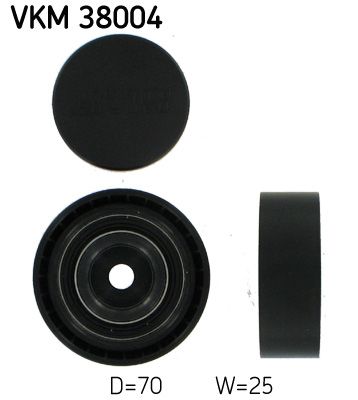 SKF VKM 38004 Deflection/guide pulley, v-ribbed belt