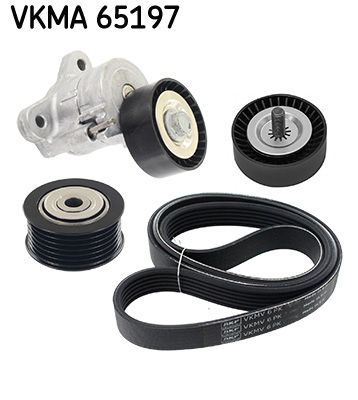 SKF VERTEVO VKMA 65197 V-ribbed belt set