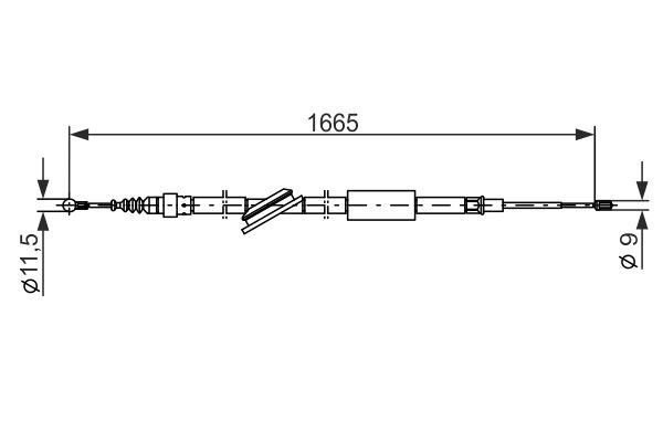 Cable Pull, parking brake-4