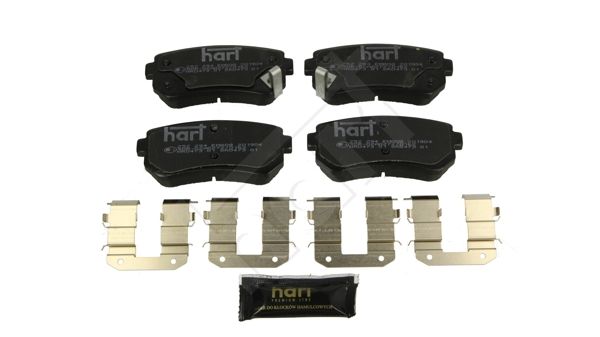 stabdžių trinkelių rinkinys, diskinis stabdys-1