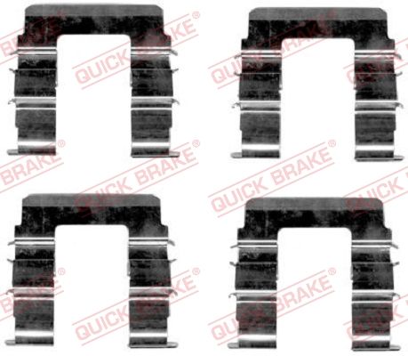 QUICK BRAKE 109-1615 Accessory kit, disc brake pad
