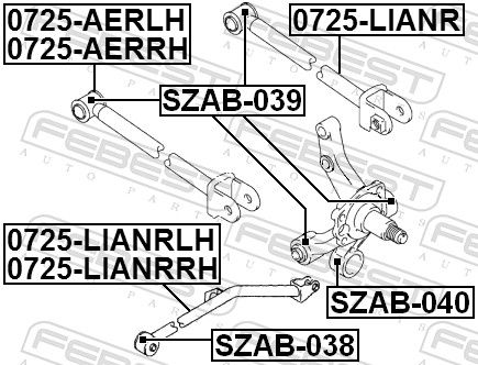 Control/Trailing Arm, wheel suspension-1