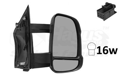 VAN WEZEL 1651818 Exterior mirror