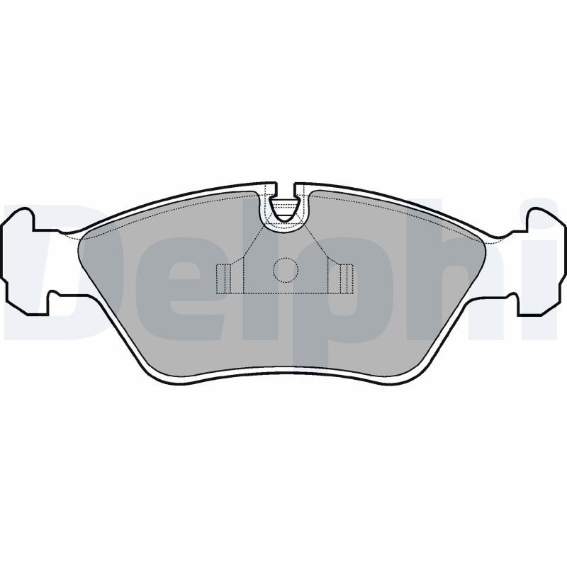 DELPHI LP441 Brake pad set, disc brake