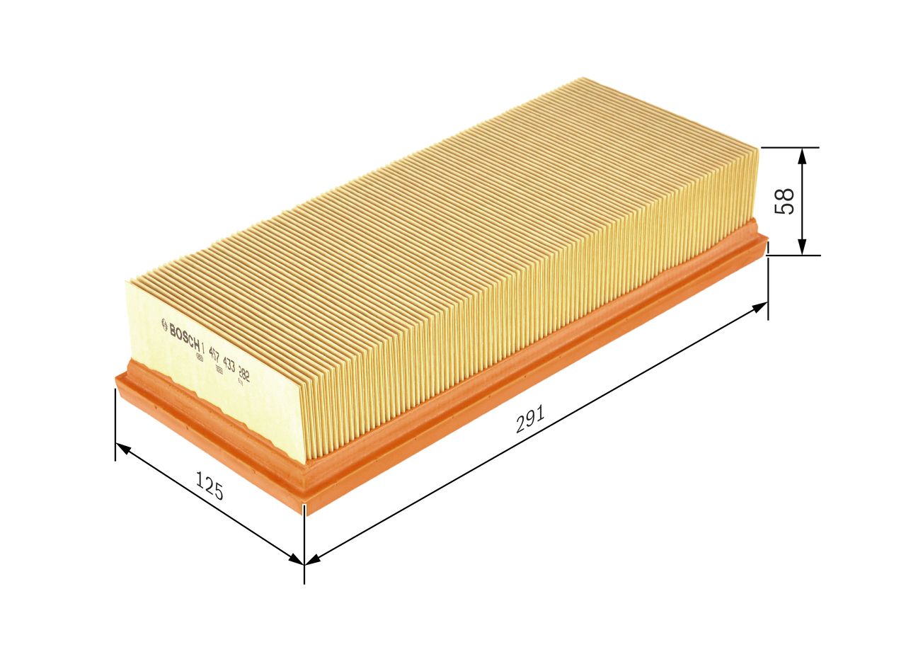 BOSCH 1 457 433 282 Oro filtras