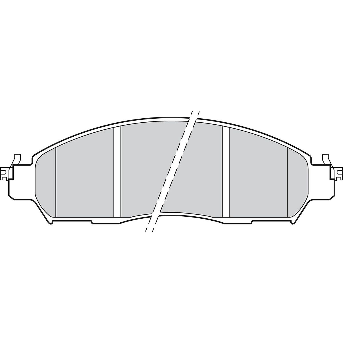 Brake Pad Set, disc brake-1