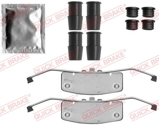 QUICK BRAKE 109-1837 Accessory kit, disc brake pad