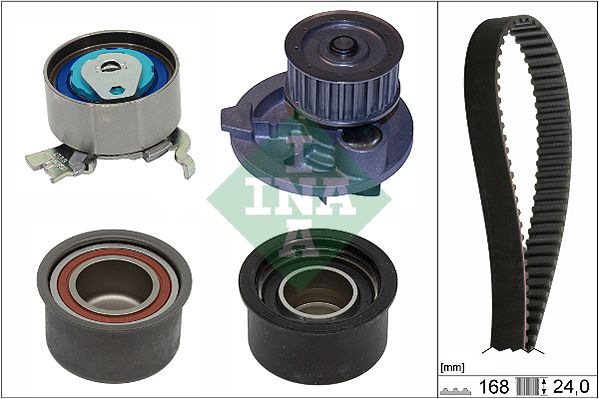 SCHAEFFLER INA 530 0444 30 Water pump & timing belt kit