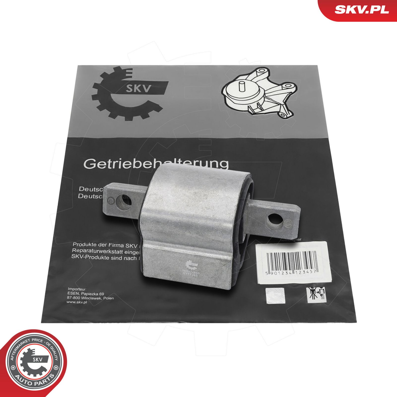 Mounting, automatic transmission-5