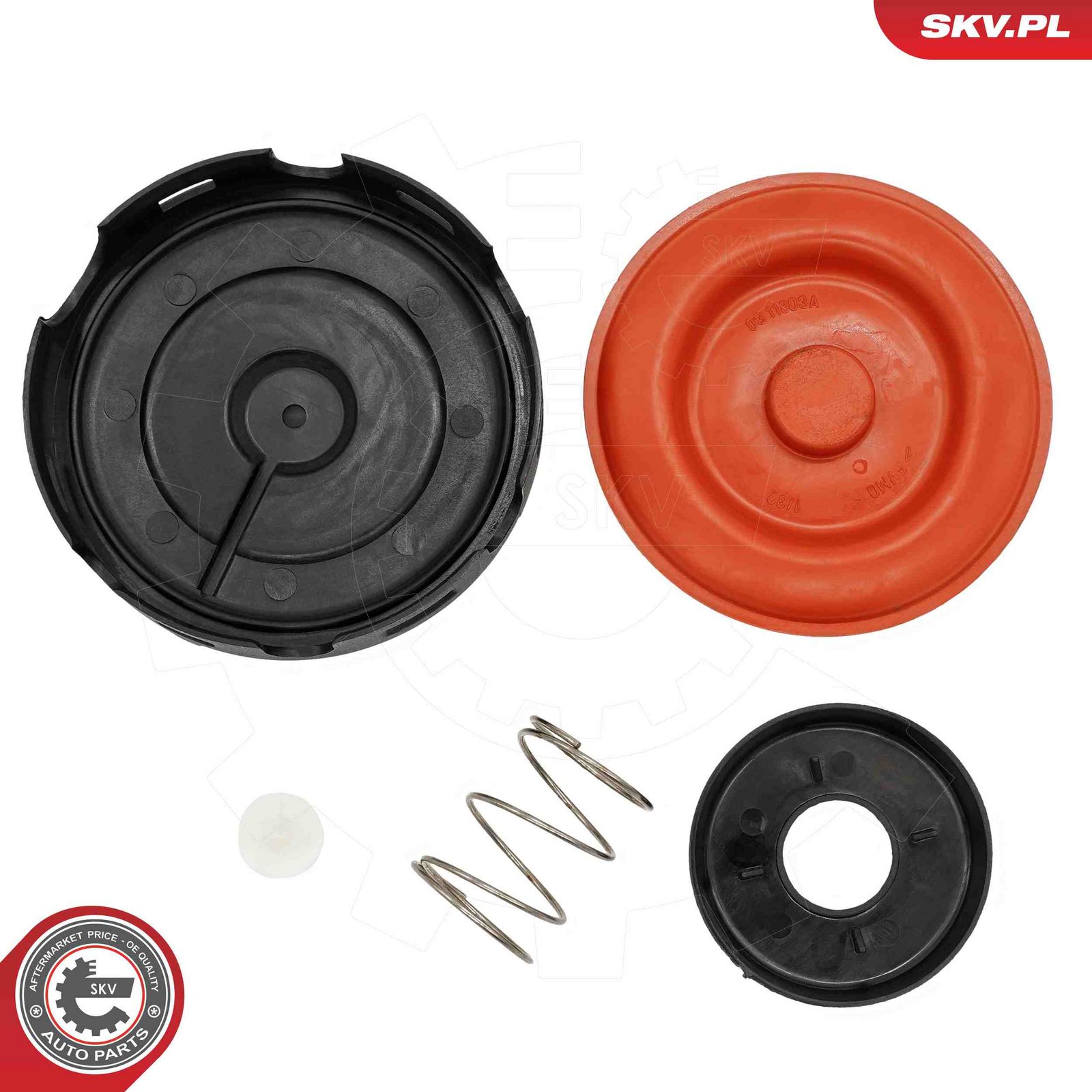 Membrane, crankcase ventilation