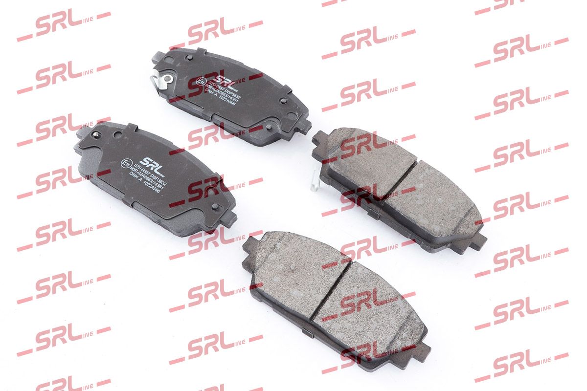 SRLINE S70-0887 Brake pad set, disc brake