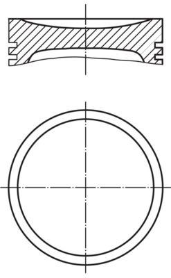 MAHLE 025 54 01 Piston