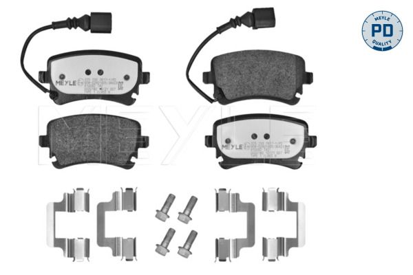 MEYLE 025 233 2617-1/PD Brake pad set, disc brake