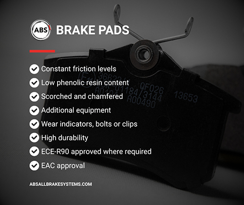 Brake Pad Set, disc brake-1