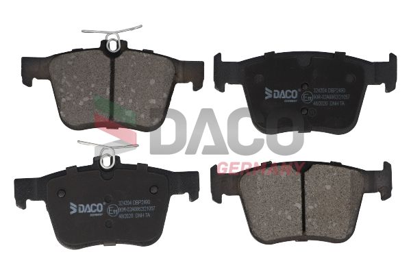 DACO 324204 Brake pad set, disc brake