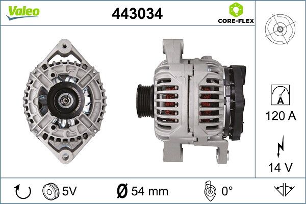 VALEO 443034 Alternator
