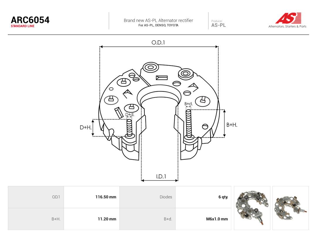 Rectifier, alternator-2