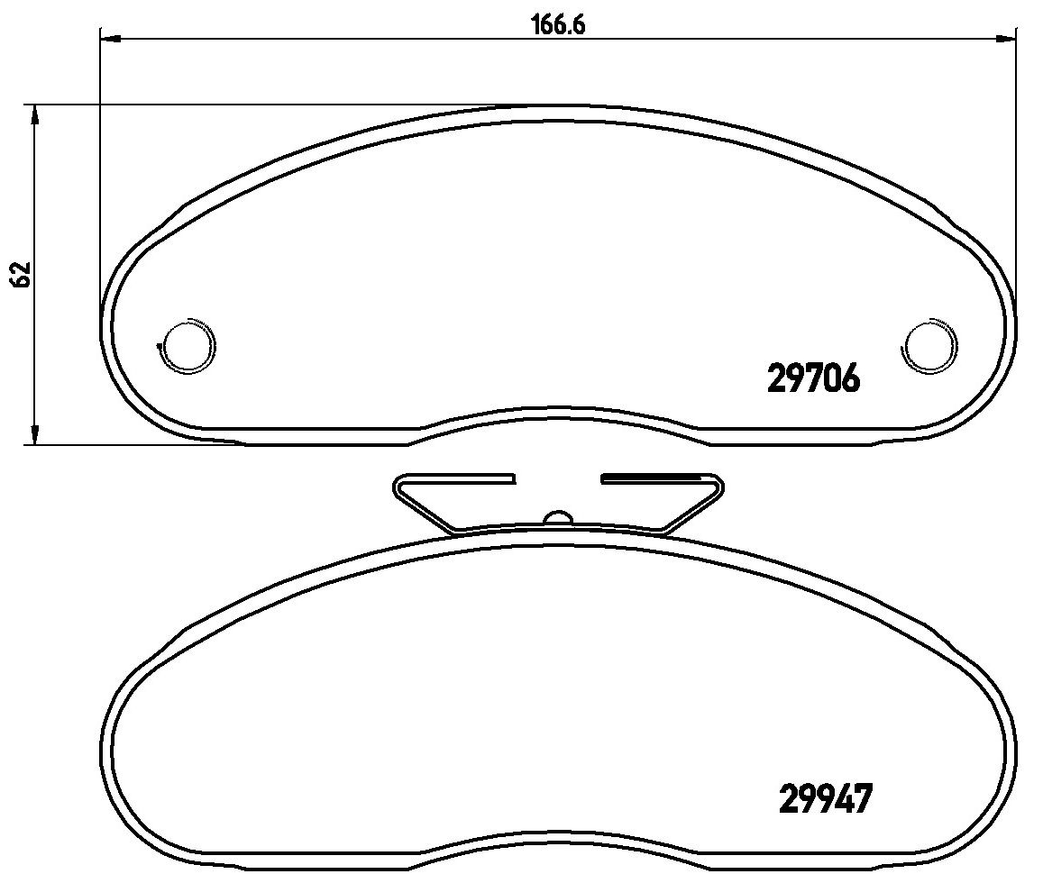 Brake Pad Set, disc brake-1