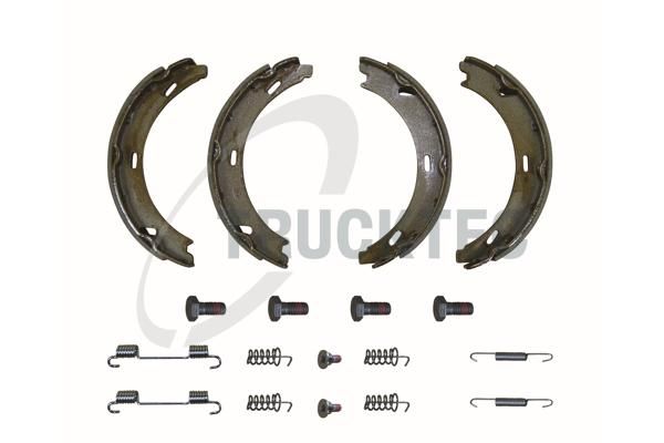 TRUCKTEC AUTOMOTIVE 02.35.006 Brake shoe set, parking brake