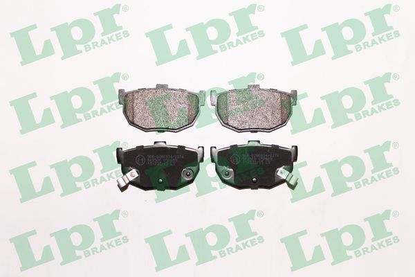 LPR 05P089 Brake pad set, disc brake