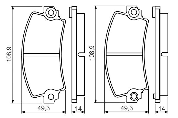 Brake Pad Set, disc brake-5