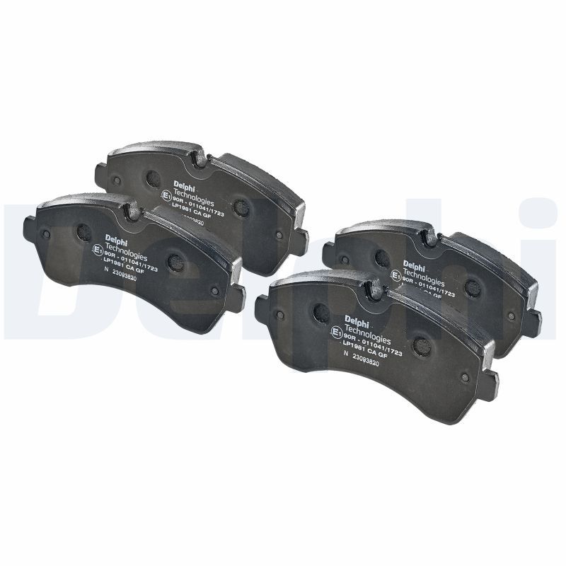 Brake Pad Set, disc brake-1