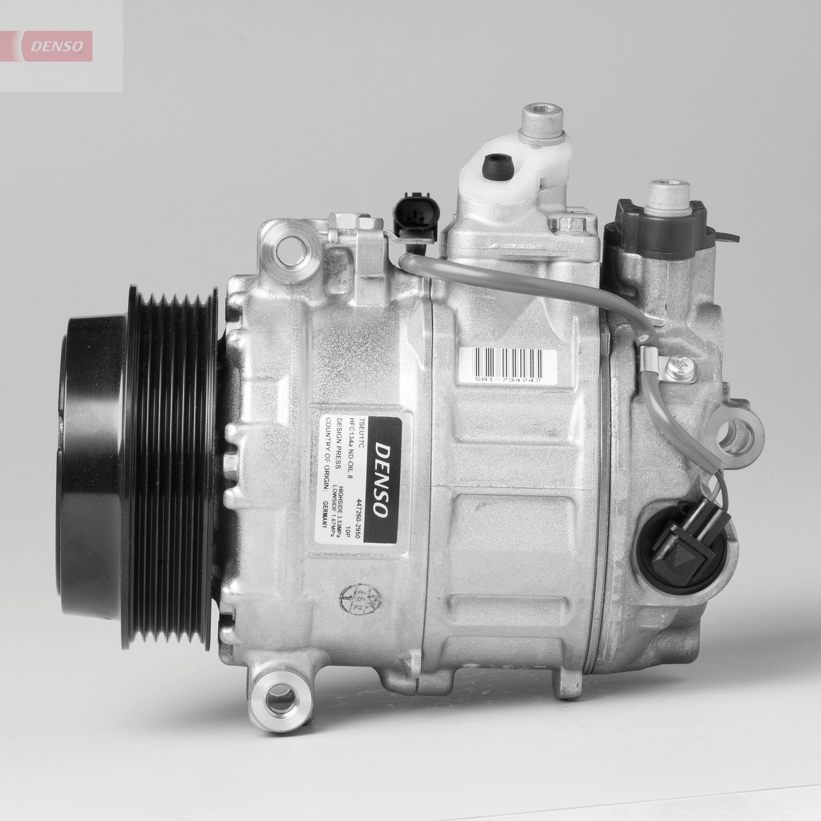 DENSO DCP17132 Compressor, air conditioning