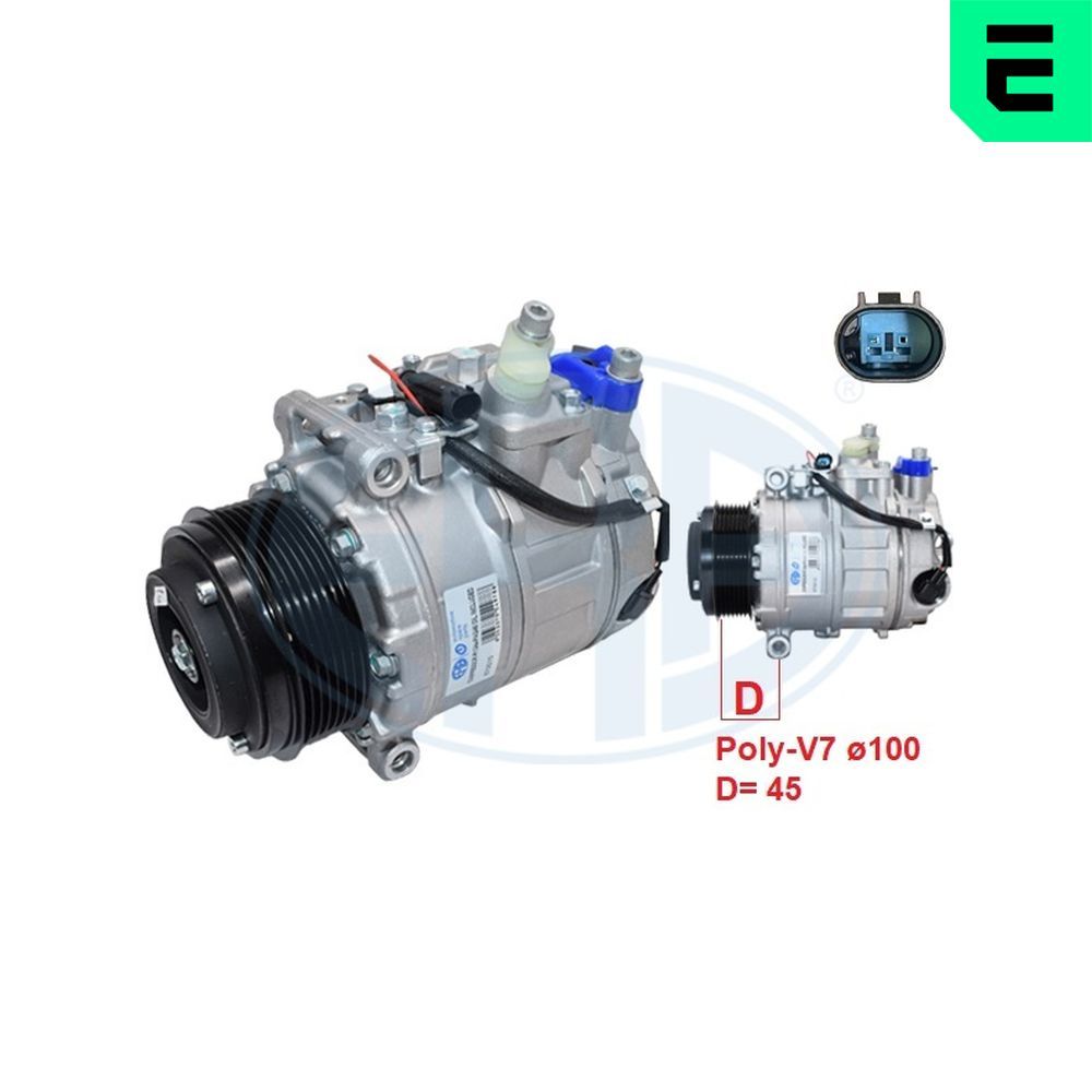 ERA 670010 Compressor, air conditioning