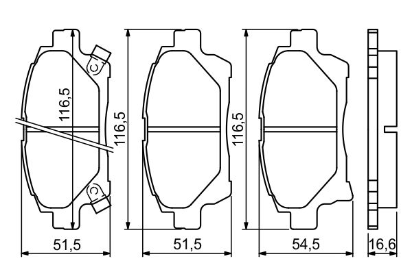 Brake Pad Set, disc brake-6