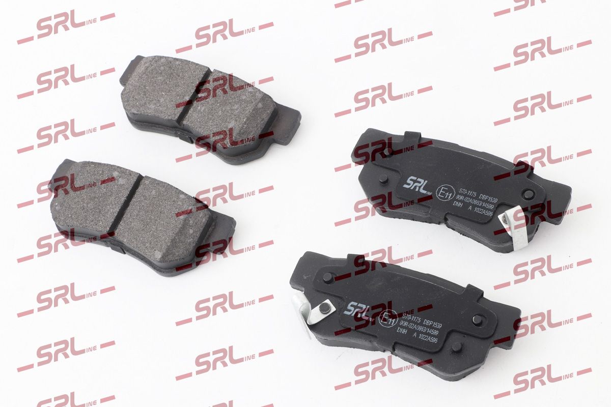 SRLINE S70-1175 Brake pad set, disc brake