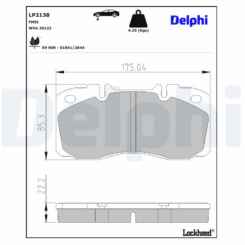 Brake Pad Set, disc brake-2