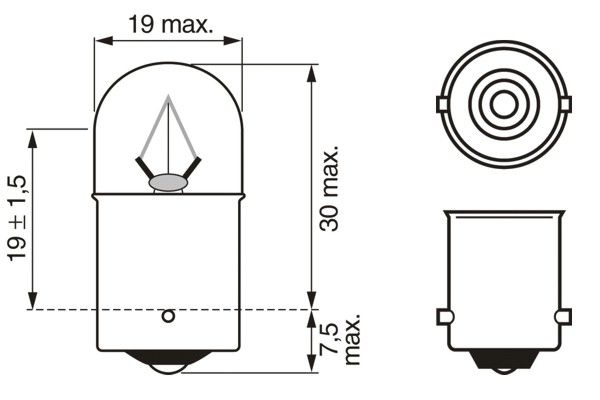 Bulb, direction indicator-6