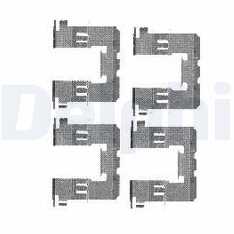 DELPHI LX0453 Accessory kit, disc brake pad
