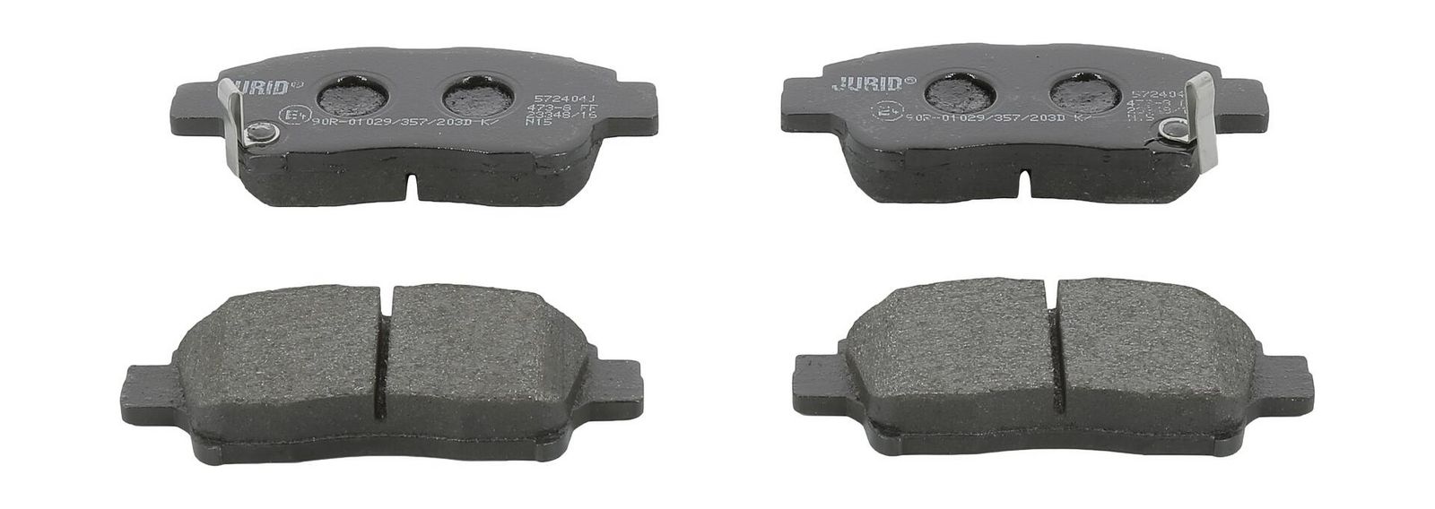 JURID 572404J Brake pad set, disc brake