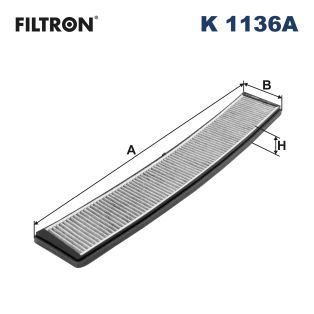 FILTRON K 1136A Filtras, salono oras