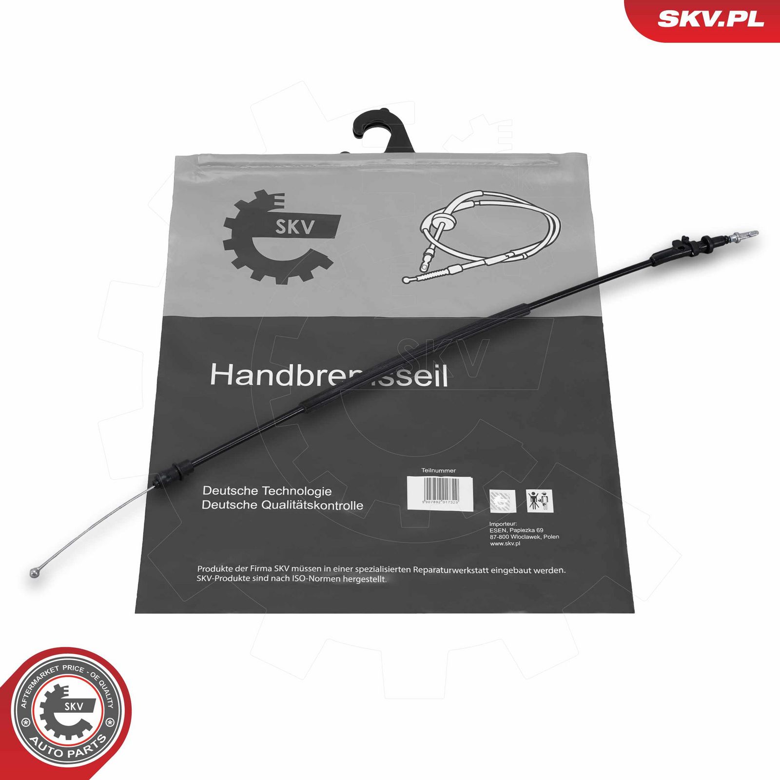 ESEN SKV 97SKV572 Cable pull, door release