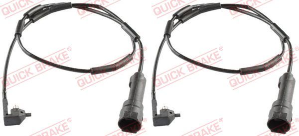 QUICK BRAKE WS 0129 A Įspėjimo kontaktas, stabdžių trinkelių susidėvėjimas
