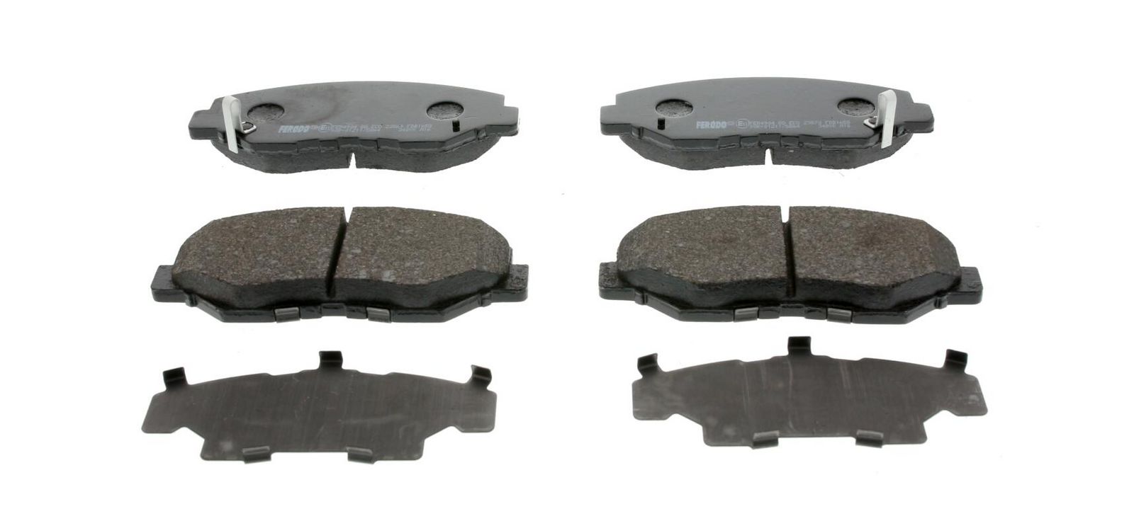 FERODO FDB1658 Brake pad set, disc brake