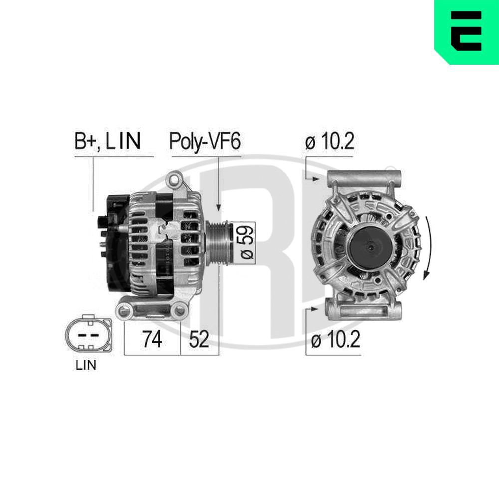 ERA 210835A Alternator